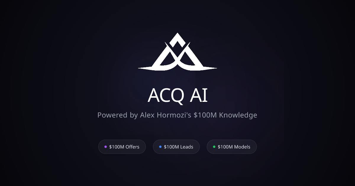 Acquisition.com AI Assistant